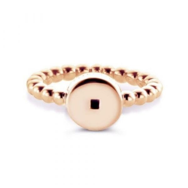 MI MONEDA | Icons ring round - rosegold laatste maat 54